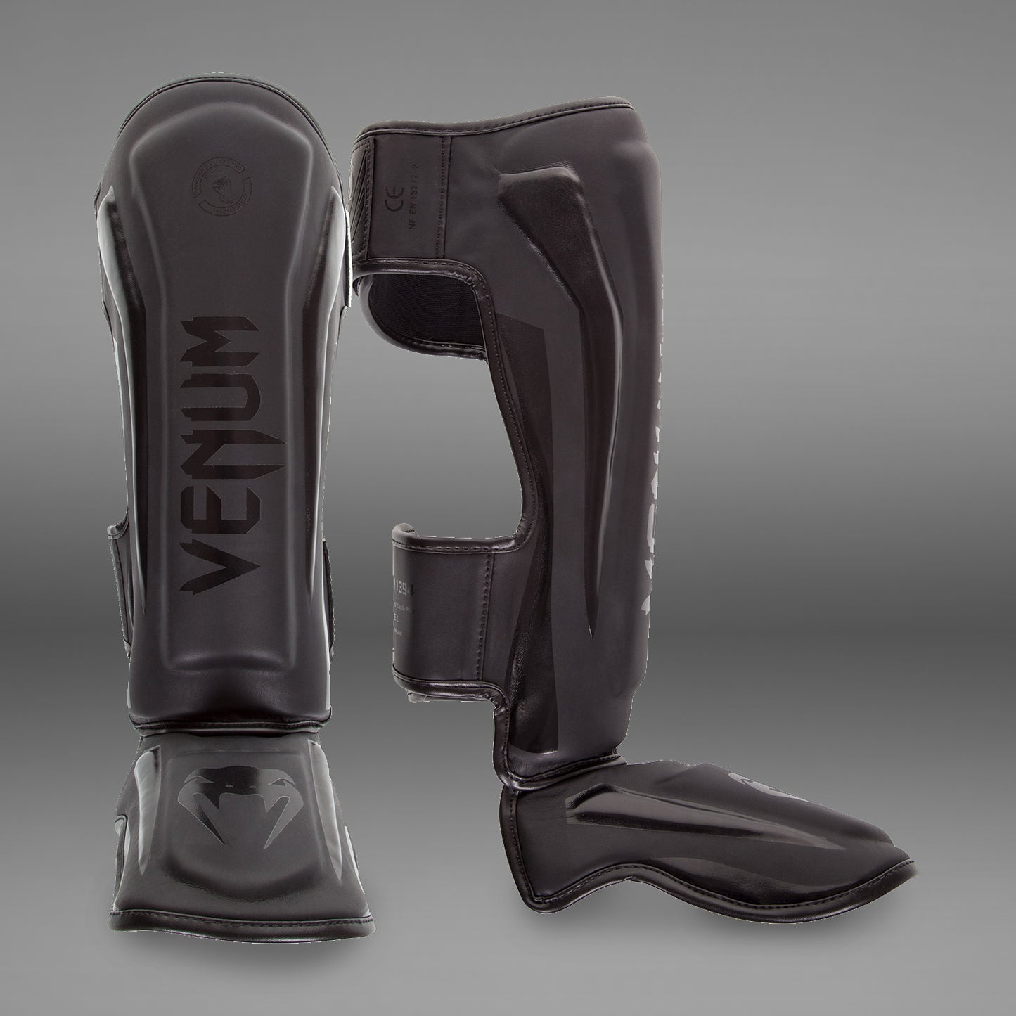Venum Elite Standup Shin Guards - Matte/Black