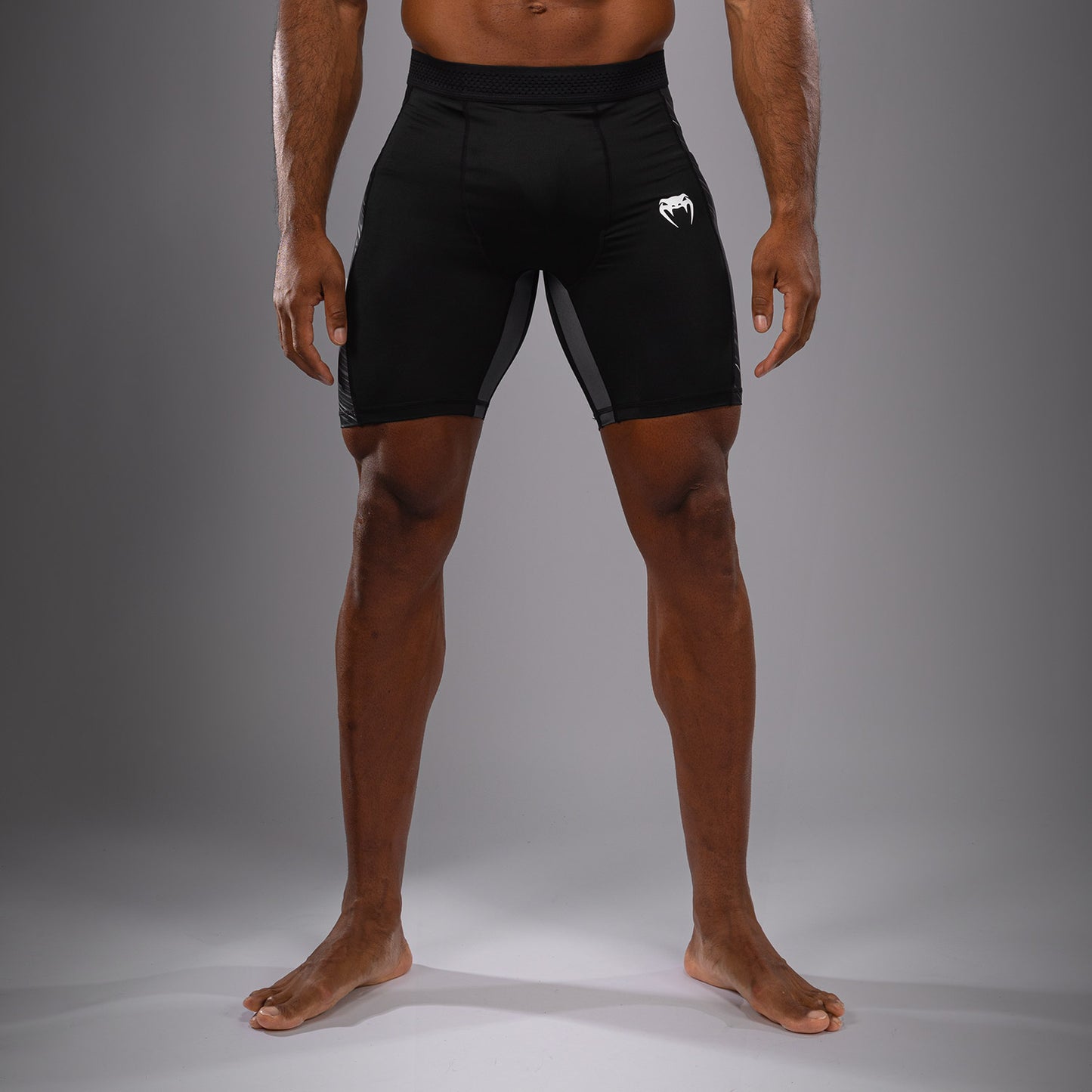 Venum Rapid Vale Tudo Shorts - Black/Storm Grey