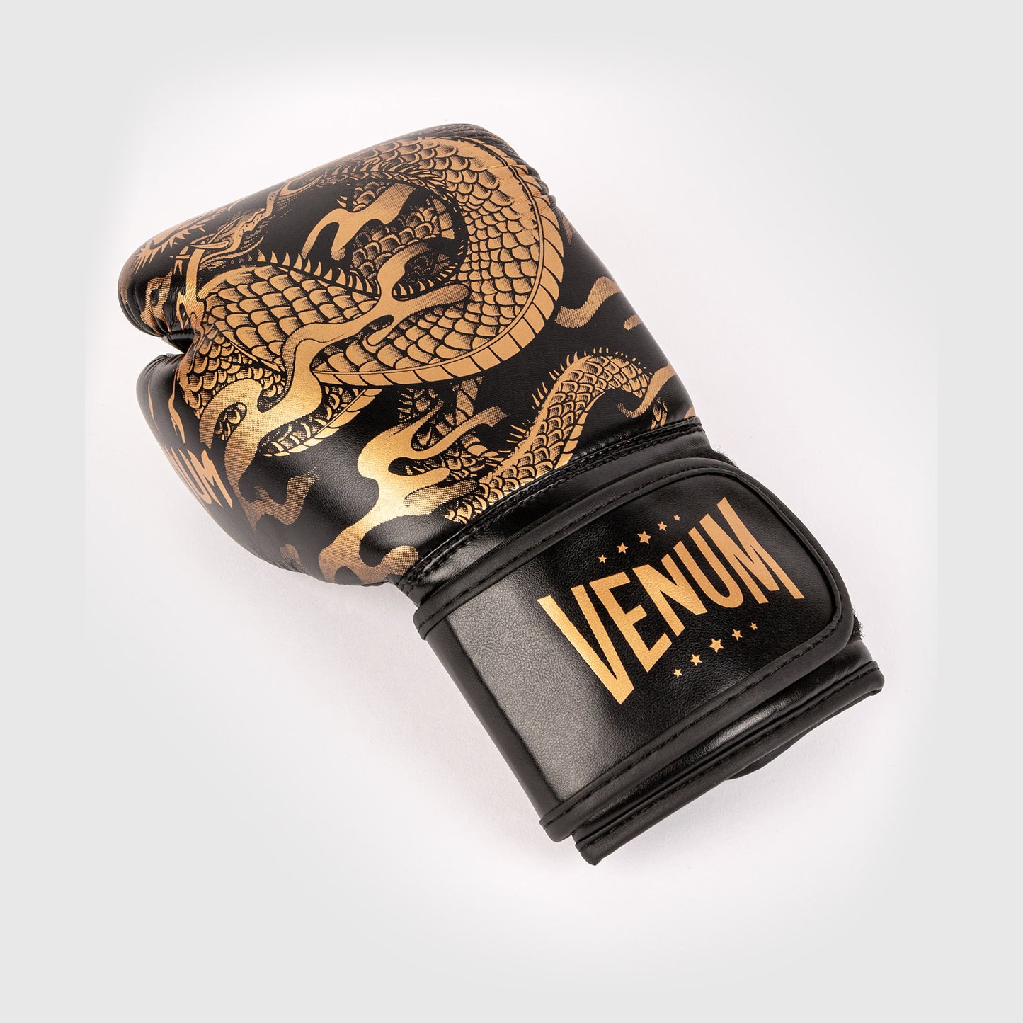 Venum Dragon's Flight Boxing Gloves - For Kids - Black/Bronze