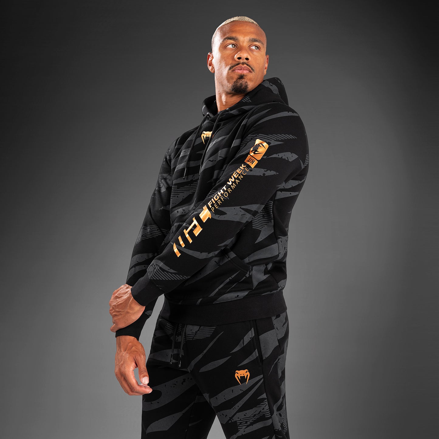 UFC Adrenaline by Venum Fight Week Men’s Pullover Hoodie - Urban Camo