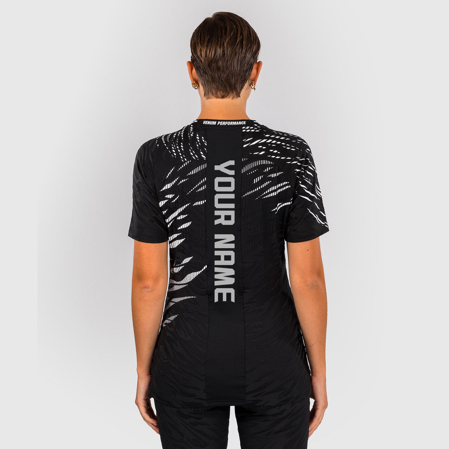 UFC Fusion by Venum Personalized Authentic Fight Night Women's Walkout Jersey - Black