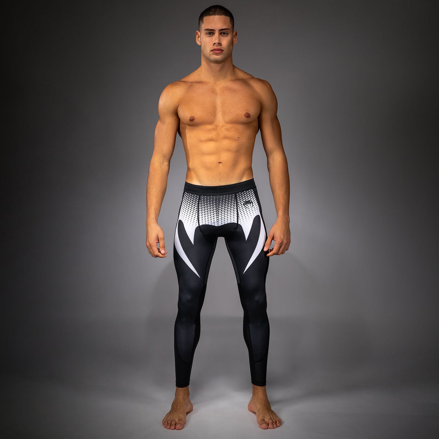 Venum No Gi Spats - Black/White
