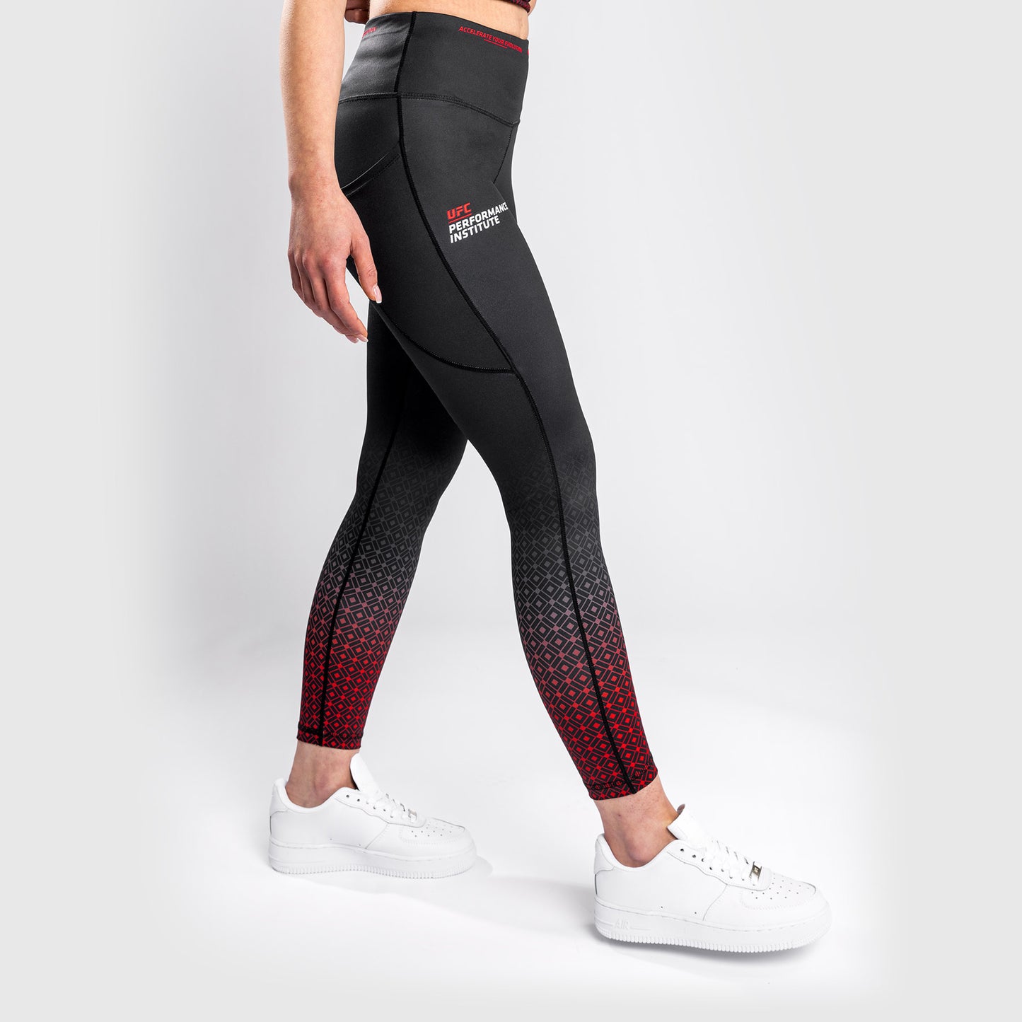 UFC Venum Performance Institute Legging - Black/Red