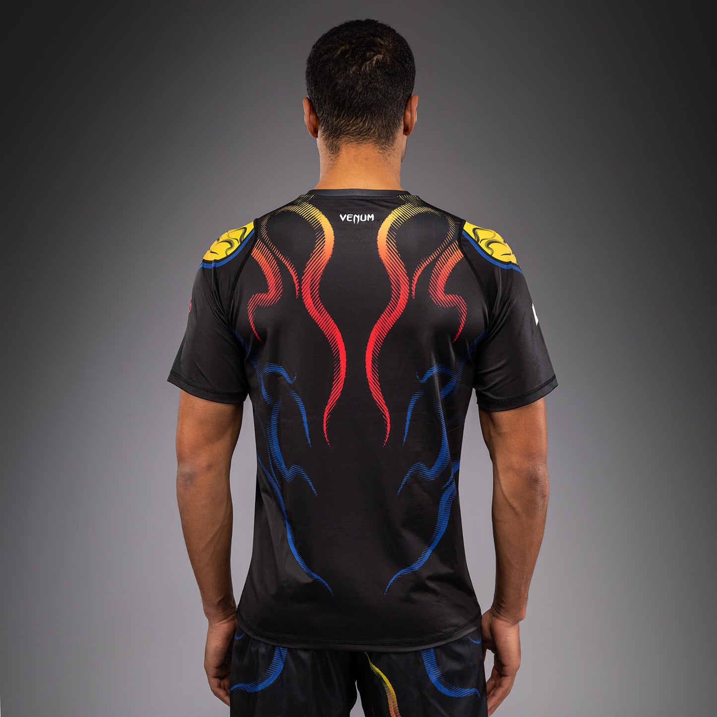 Venum x TEKKEN 8 Dry-Tech T-Shirt Yoshimitsu - Black/Orange