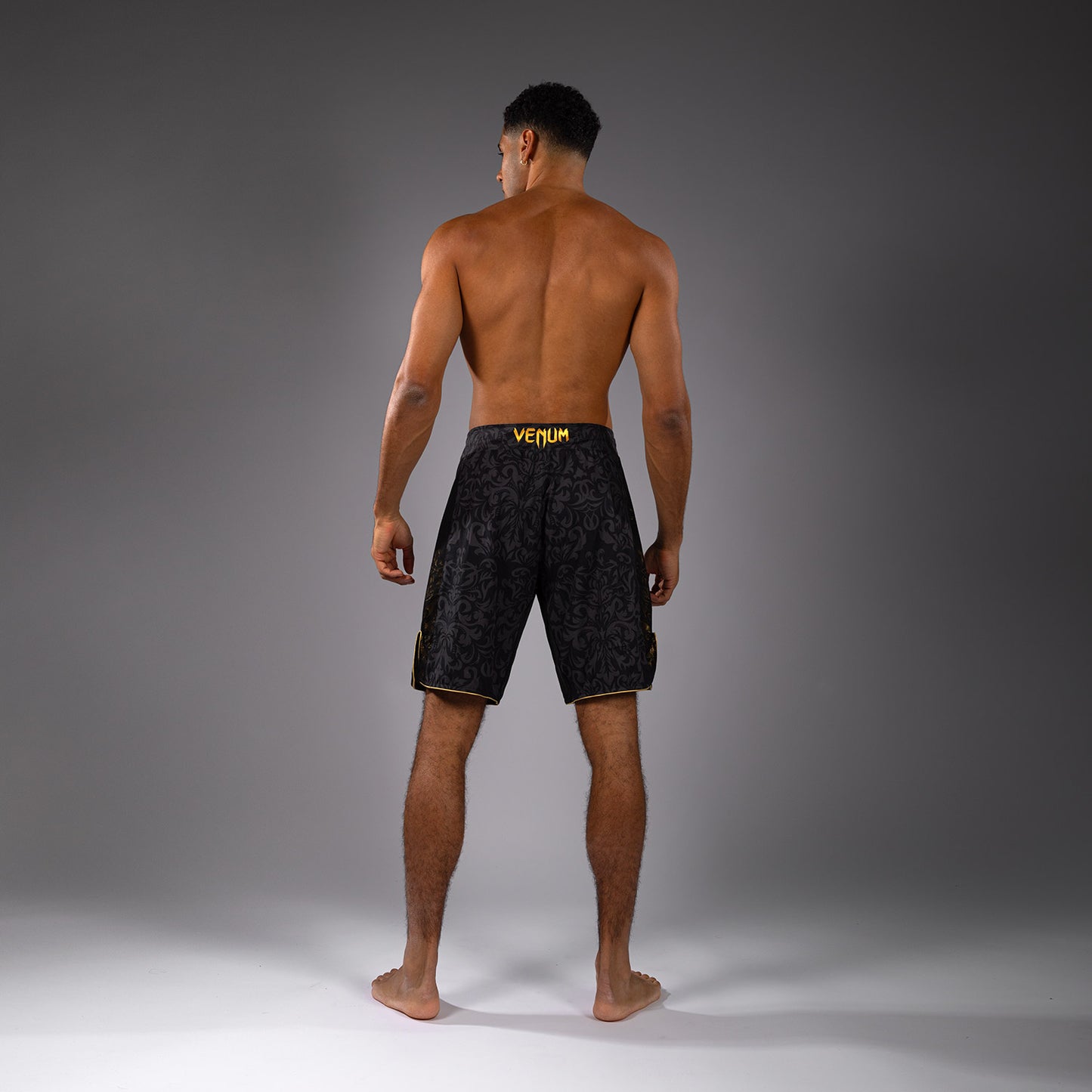 Venum x Topuria Unmatched Edition Fight Shorts - Black/Gold