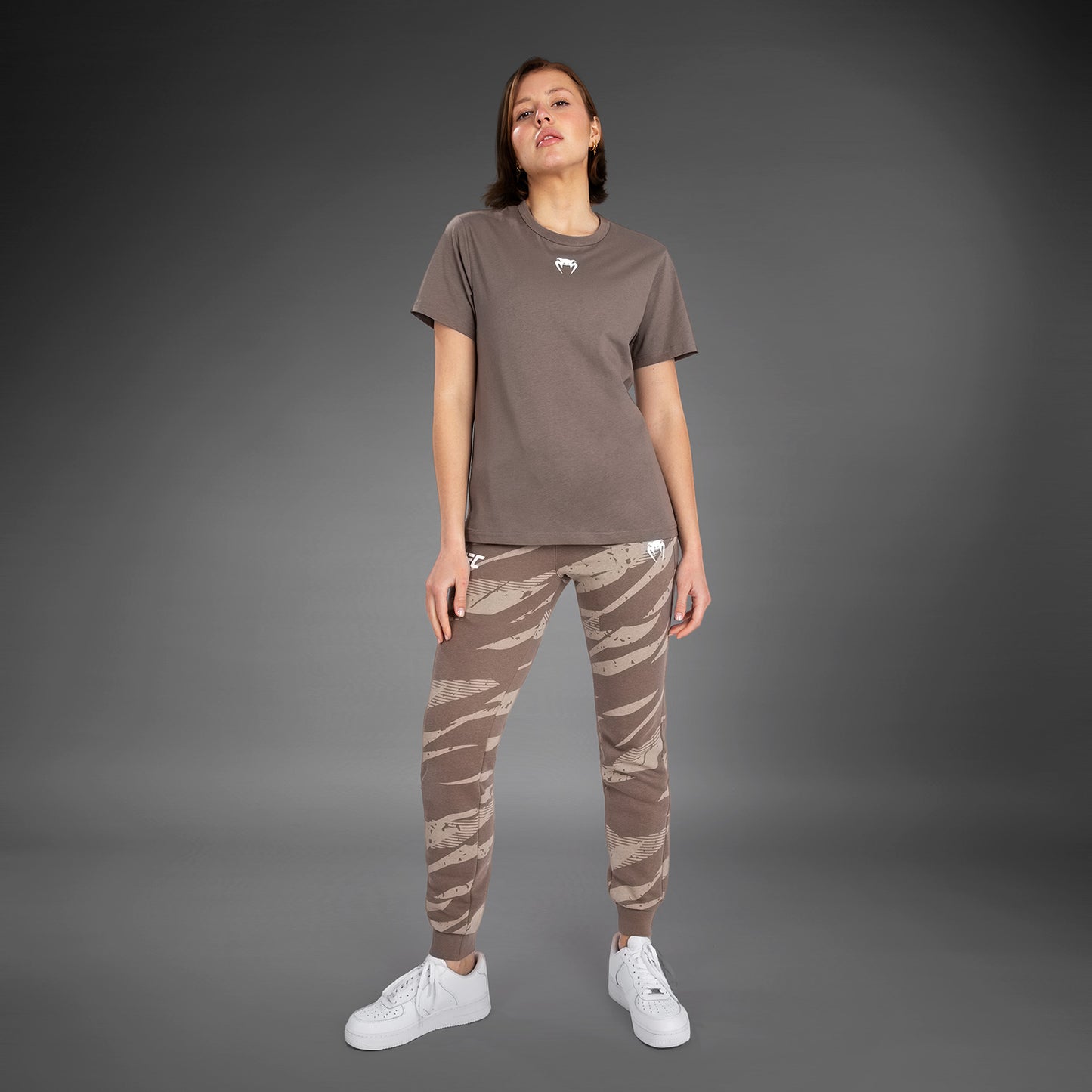 UFC Adrenaline by Venum Fight Week Women’s Short Sleeve Cotton T-Shirt - Bronze