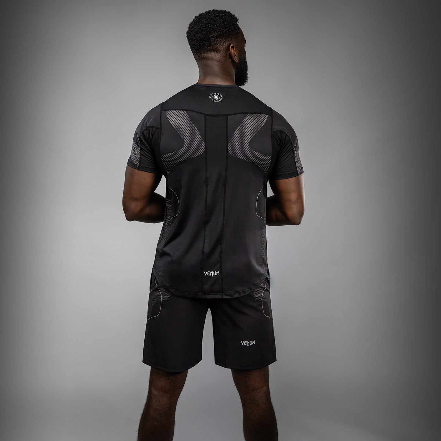 Venum Nexus Dry-Tech T-Shirt - Black/Silver