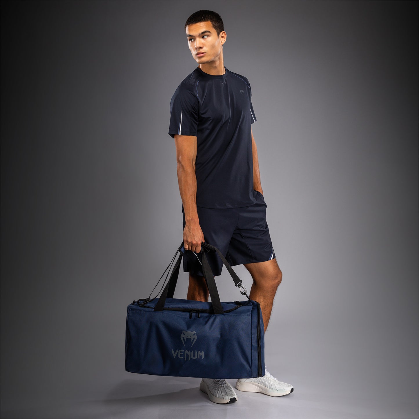 Venum Essential Sports Bags (61L) - Navy Blue