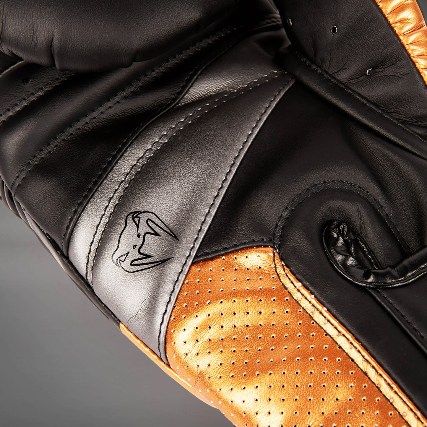 Venum Elite Evo Boxing Gloves - Black/Bronze