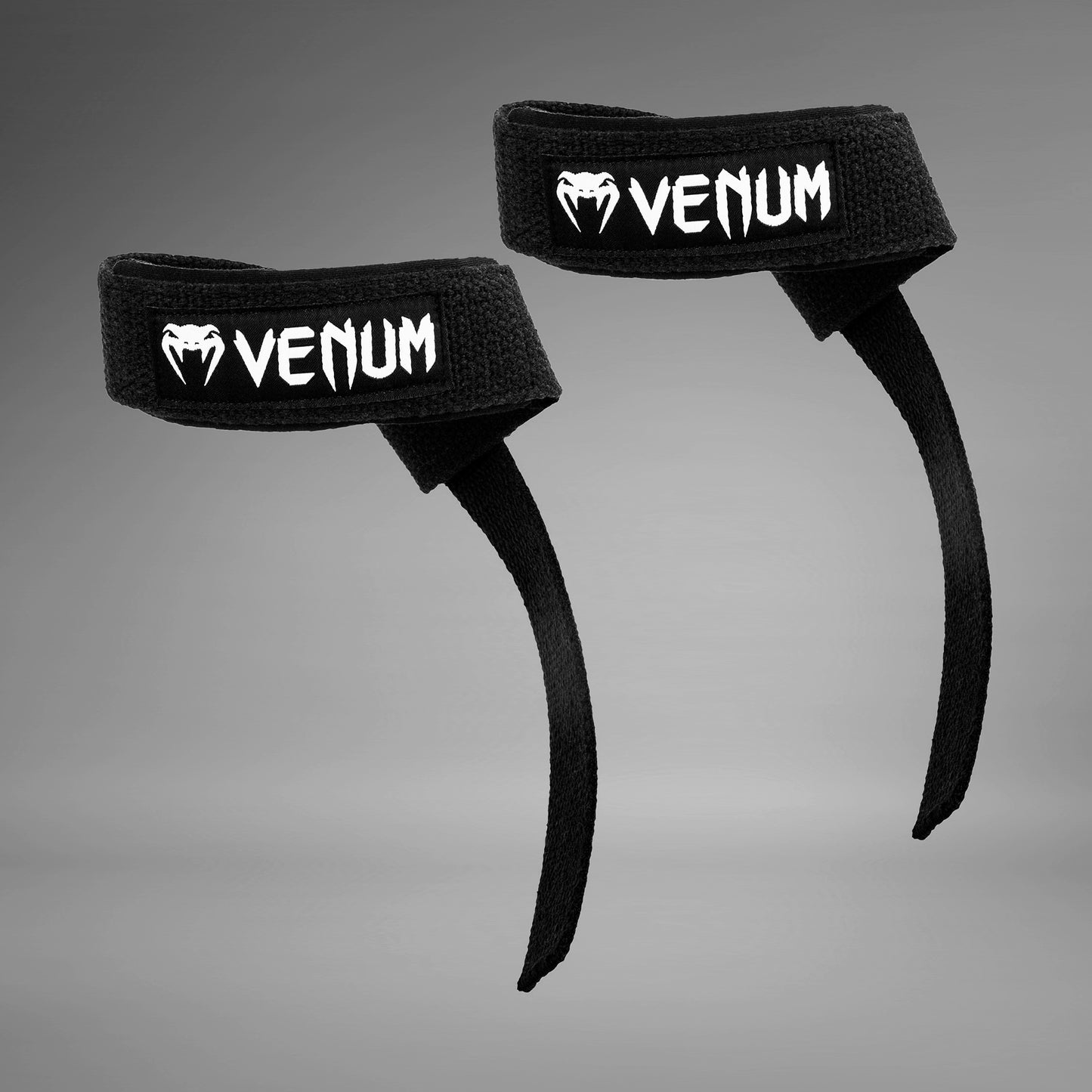 Venum Hyperlift Weightlifting Straps - Black (Pair)