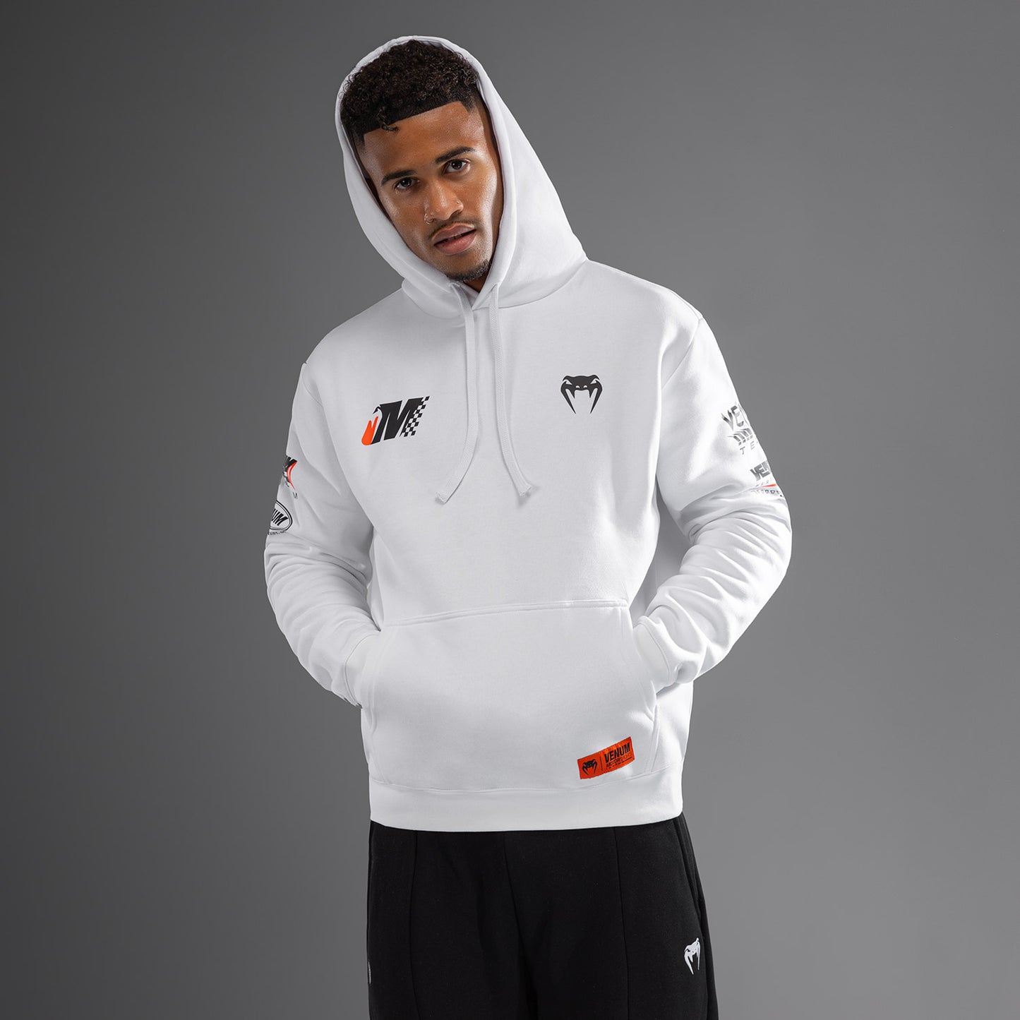 Venum Motorsport Hoodie - Snow White