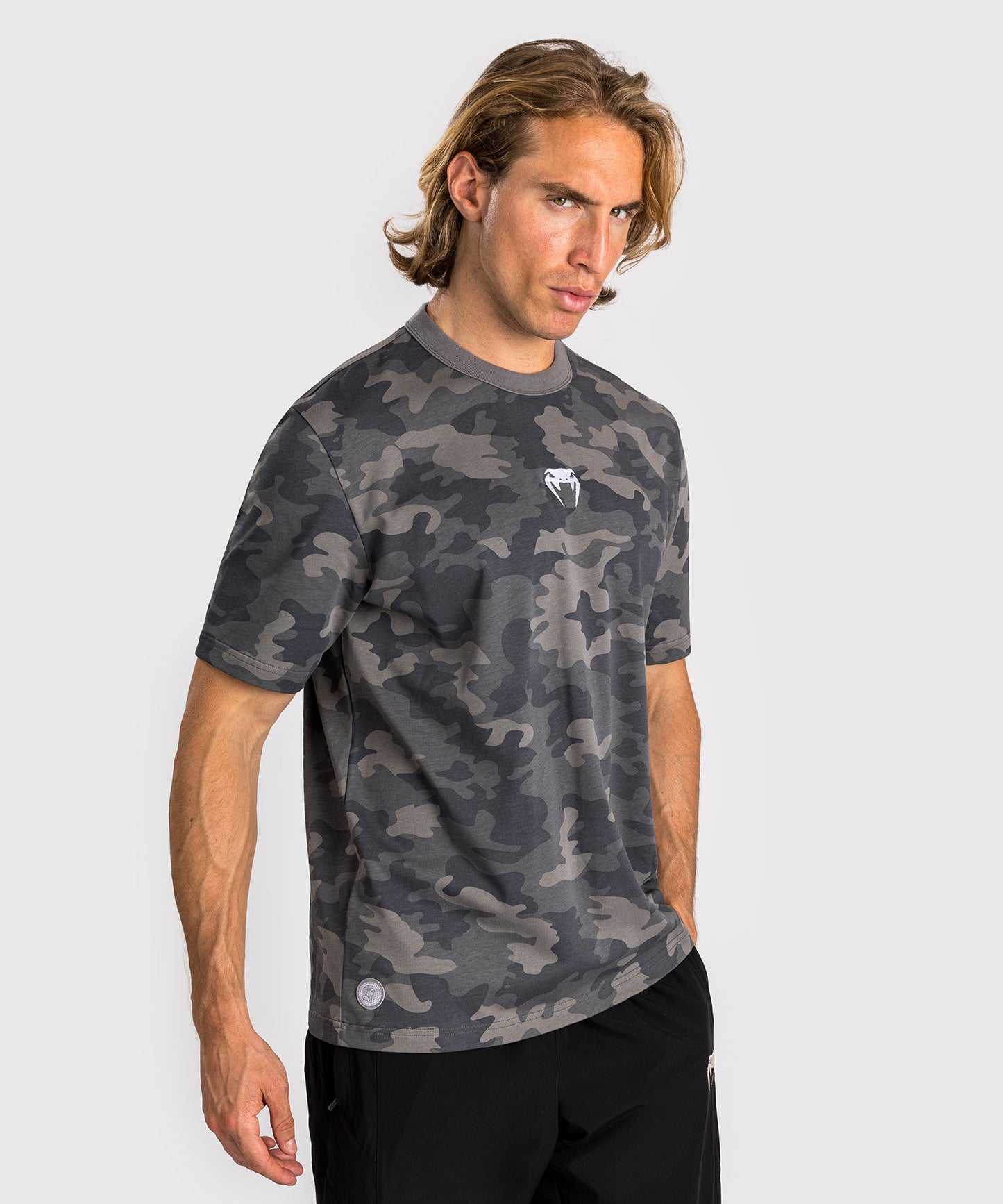 Venum Vortex XL Men's T–Shirt - Anthracite Camo