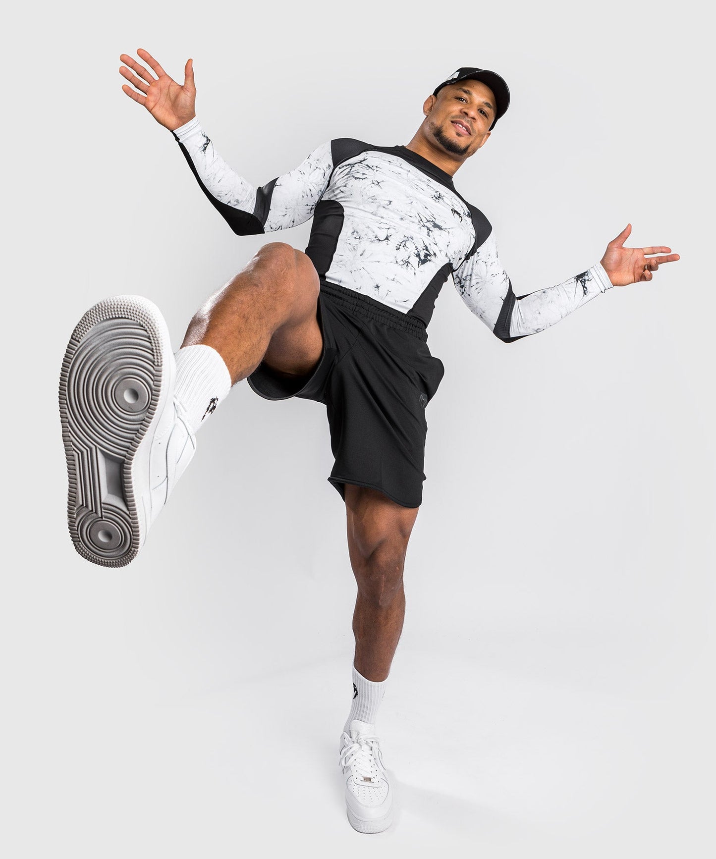 Venum G-Fit Marble Rashguard - Long Sleeves - Marble