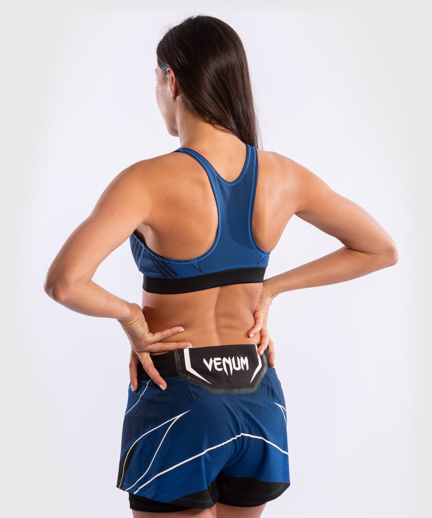 UFC Venum Authentic Fight Night Women's Sport Bra - Blue