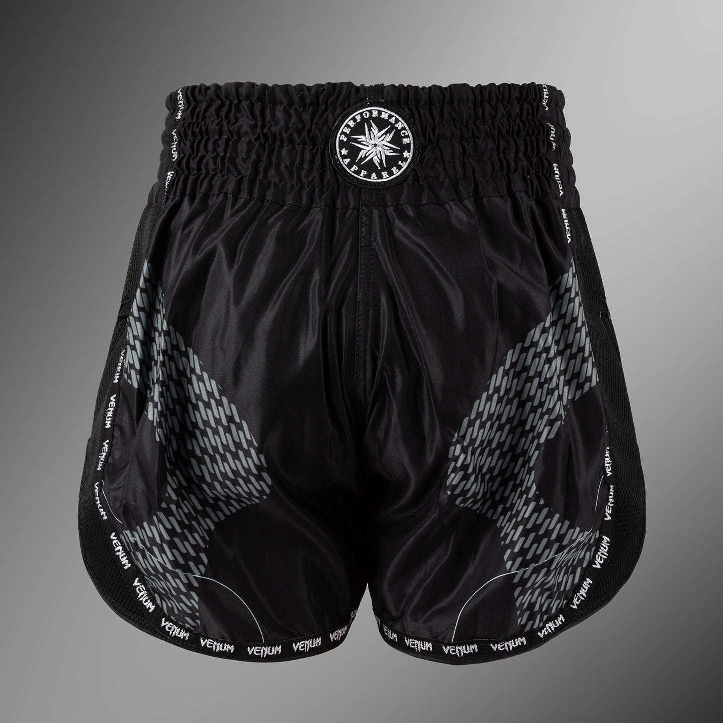 Venum Nexus Muay Thai Shorts - Black/Silver