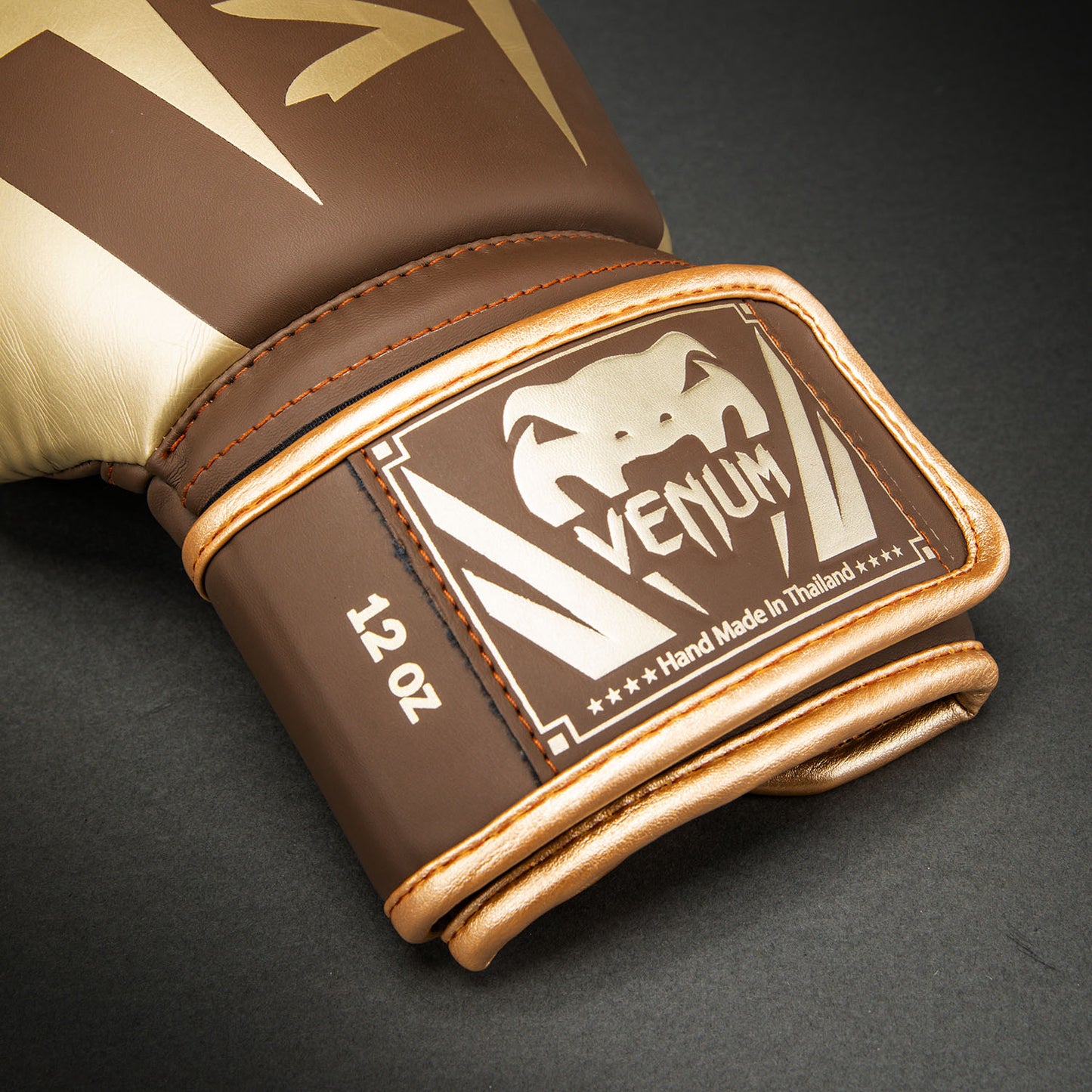 Venum Elite Boxing Gloves - Dark Brown
