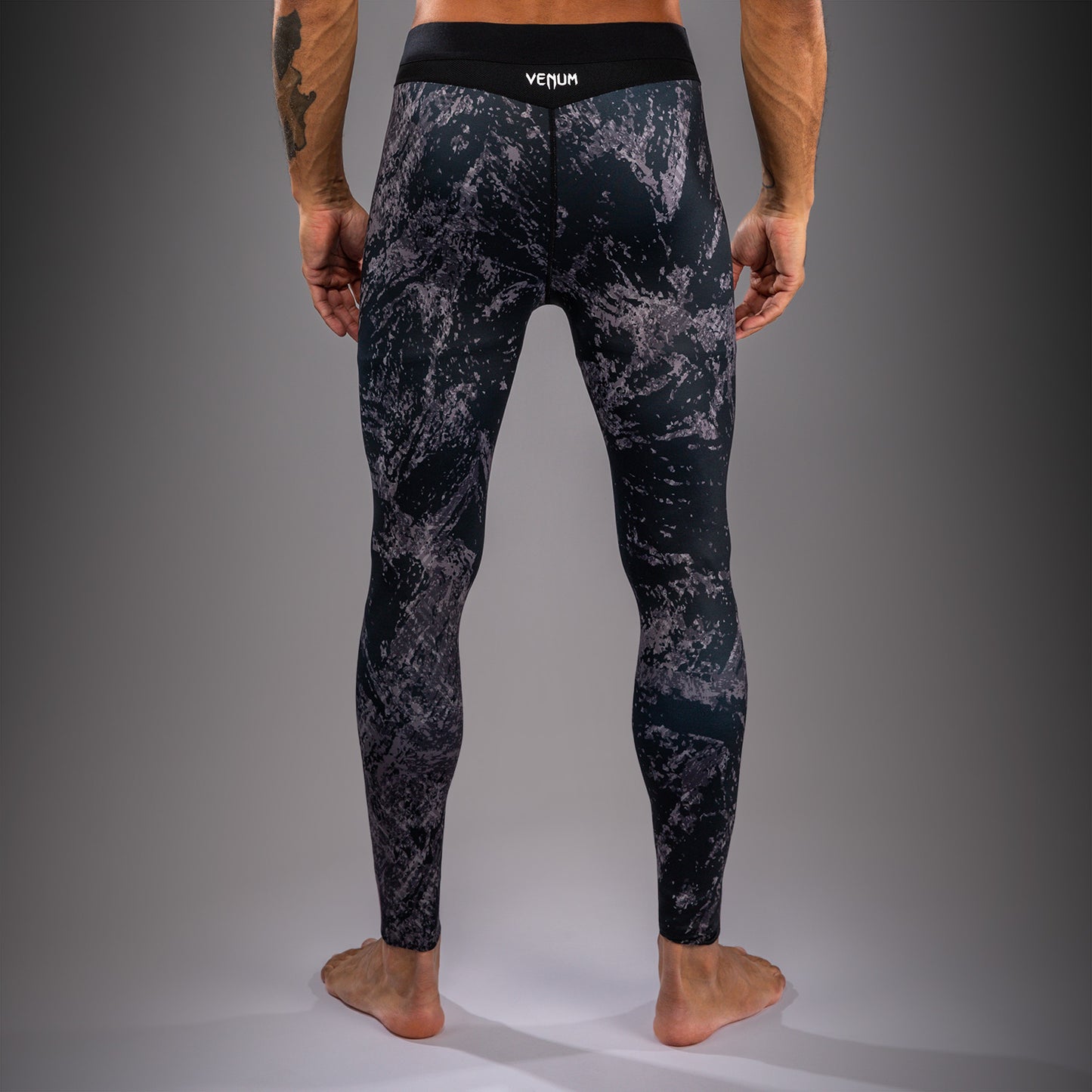 Venum Rage & Workout Compression Pants - Black/Grey