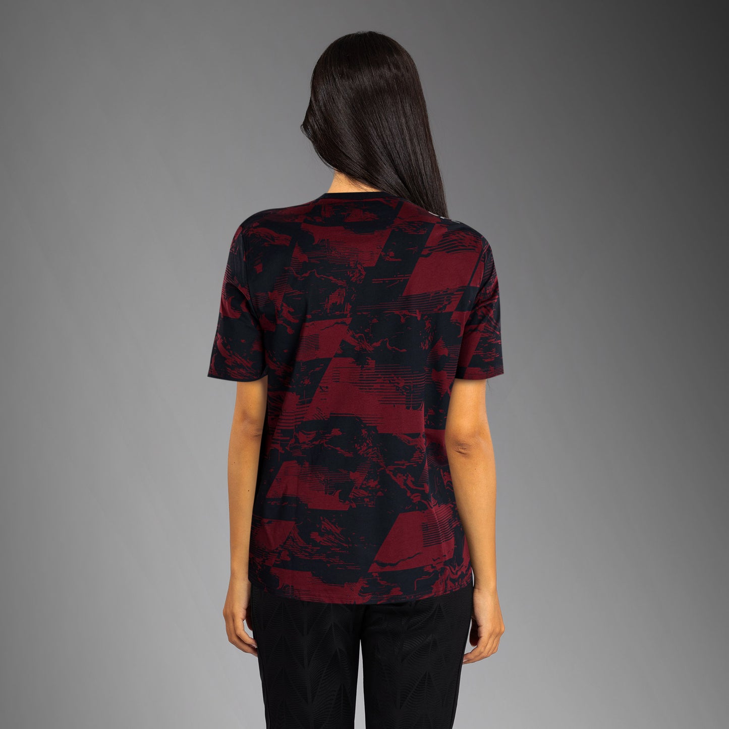 Women's UFC Zenith by Venum Burgundy Authentic Fight Week Short Sleeve T-Shirt