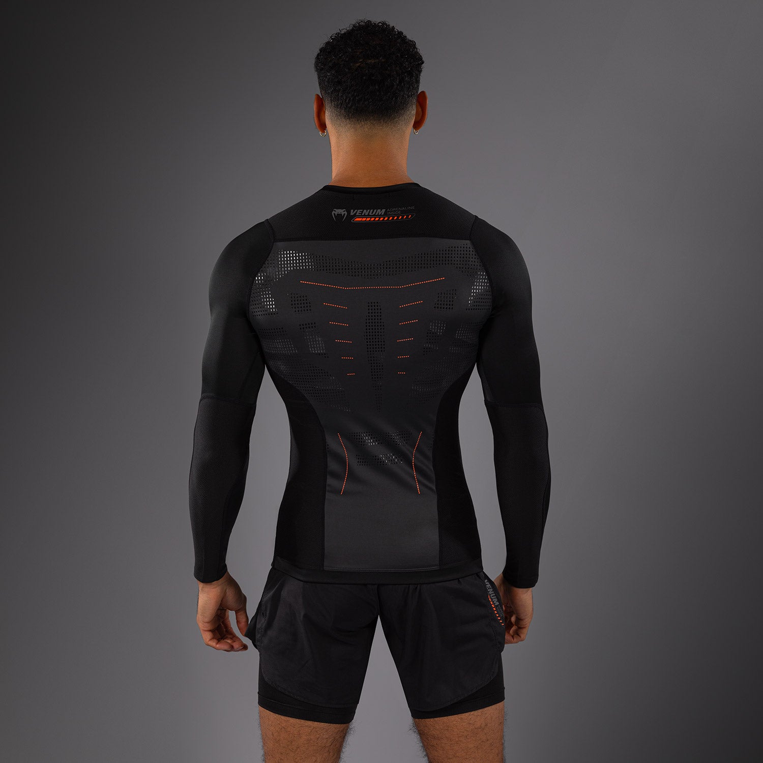 Venum Technical 3.0 Long Sleeve Rashguard - Graphite