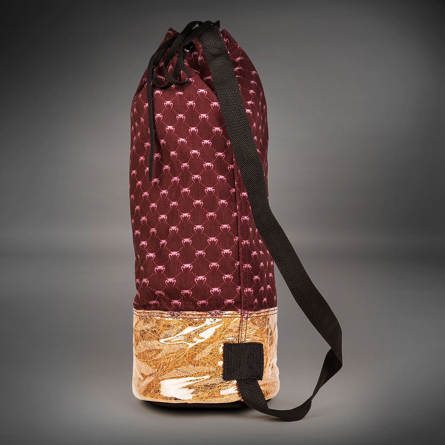 Venum Coco Monogram Pro Lace Up Boxing Gloves - Garnet Red