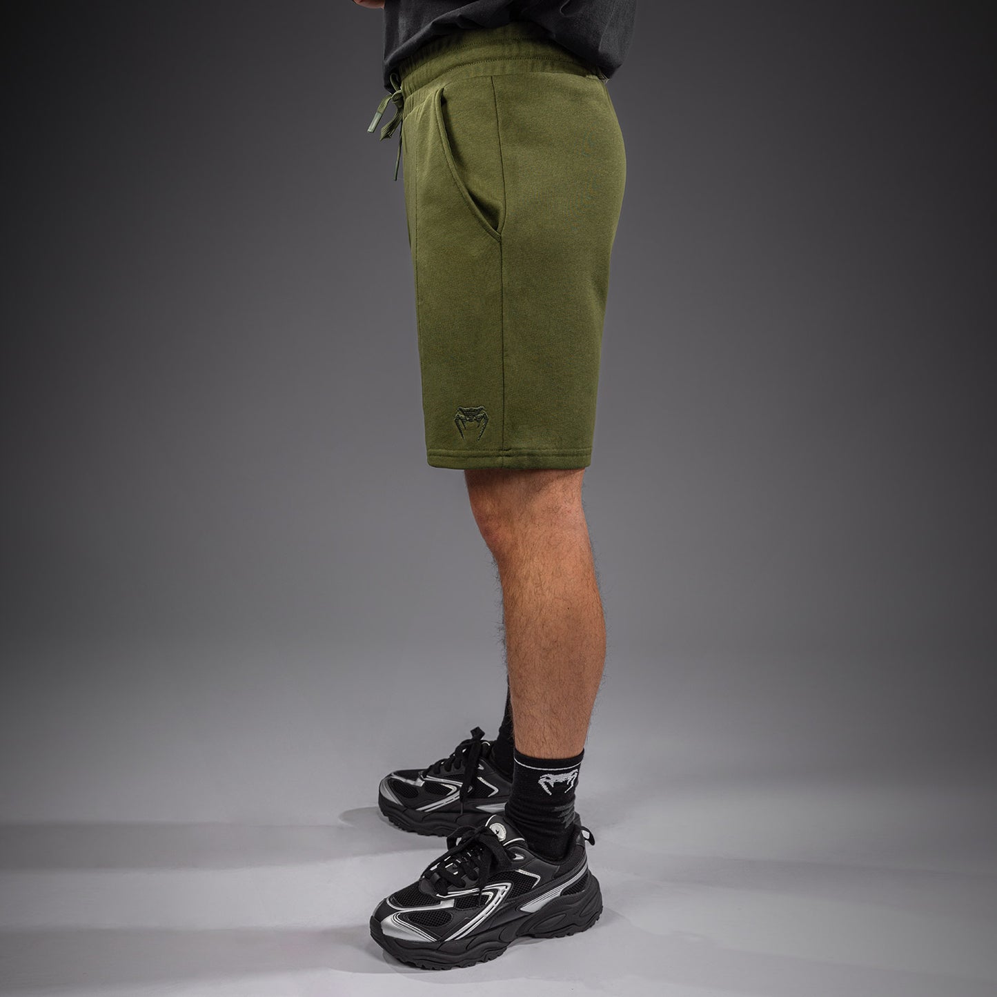 Venum Classic Fleece Cotton Shorts - Khaki