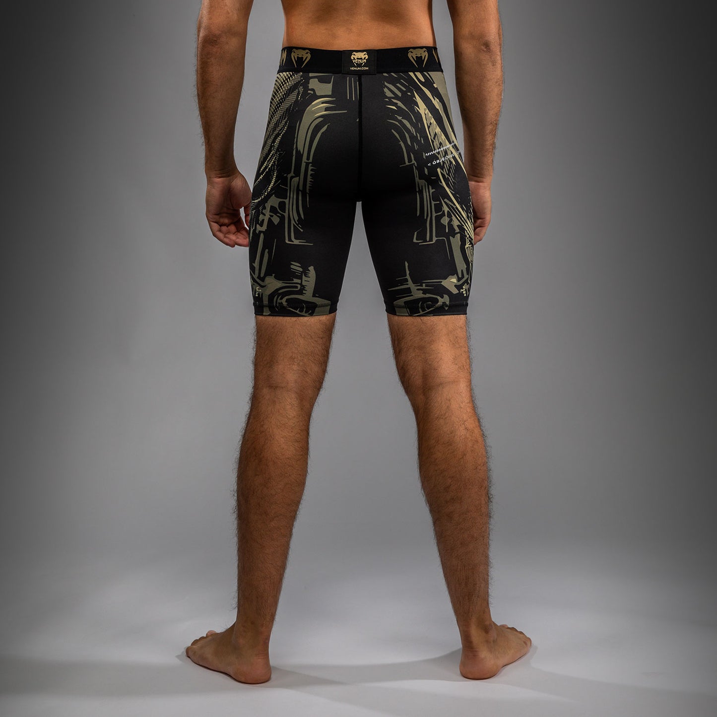 Venum Invader Vale Tudo Shorts - Black/Sand