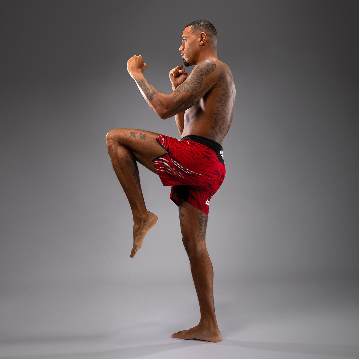 UFC Fusion by Venum Authentic Fight Night Men’s Fight Short - Short Fit - Red