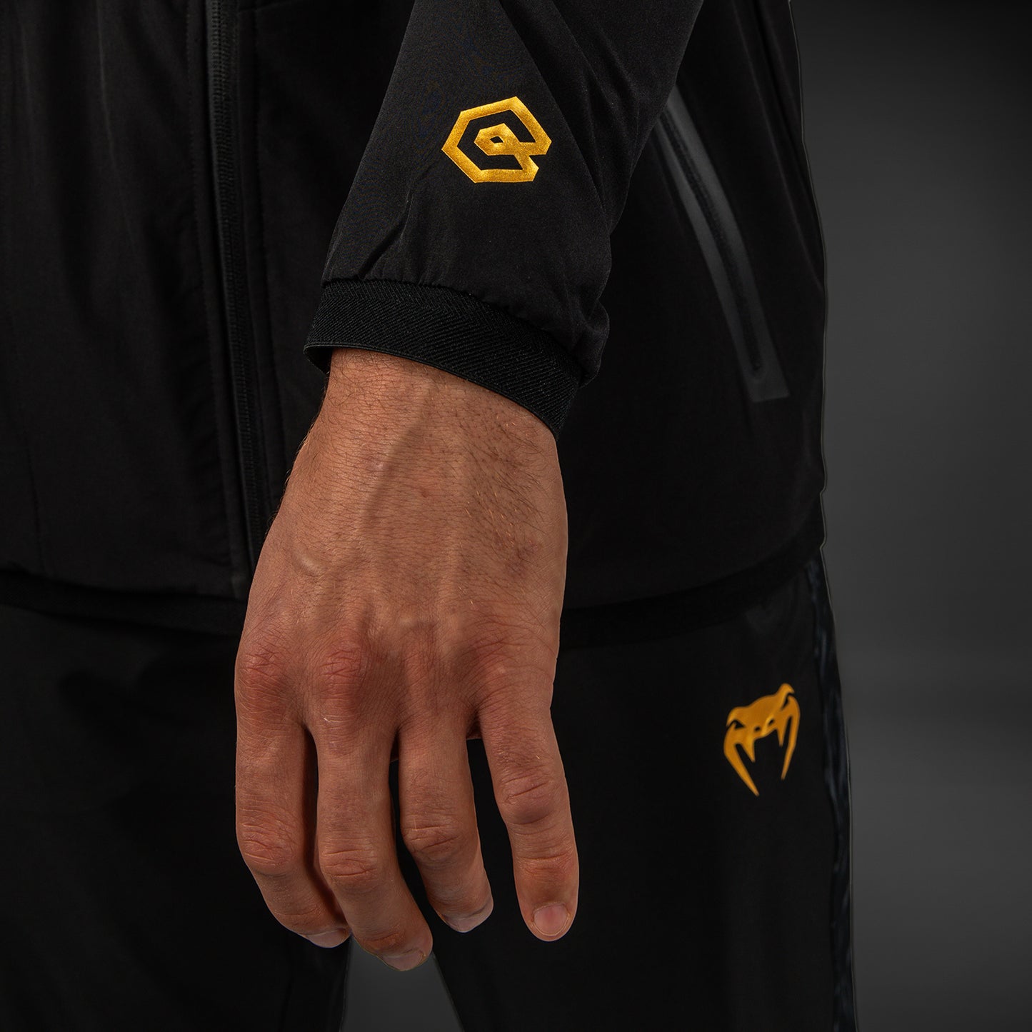 Venum x Chimaev Track Jackets - Black/Grey