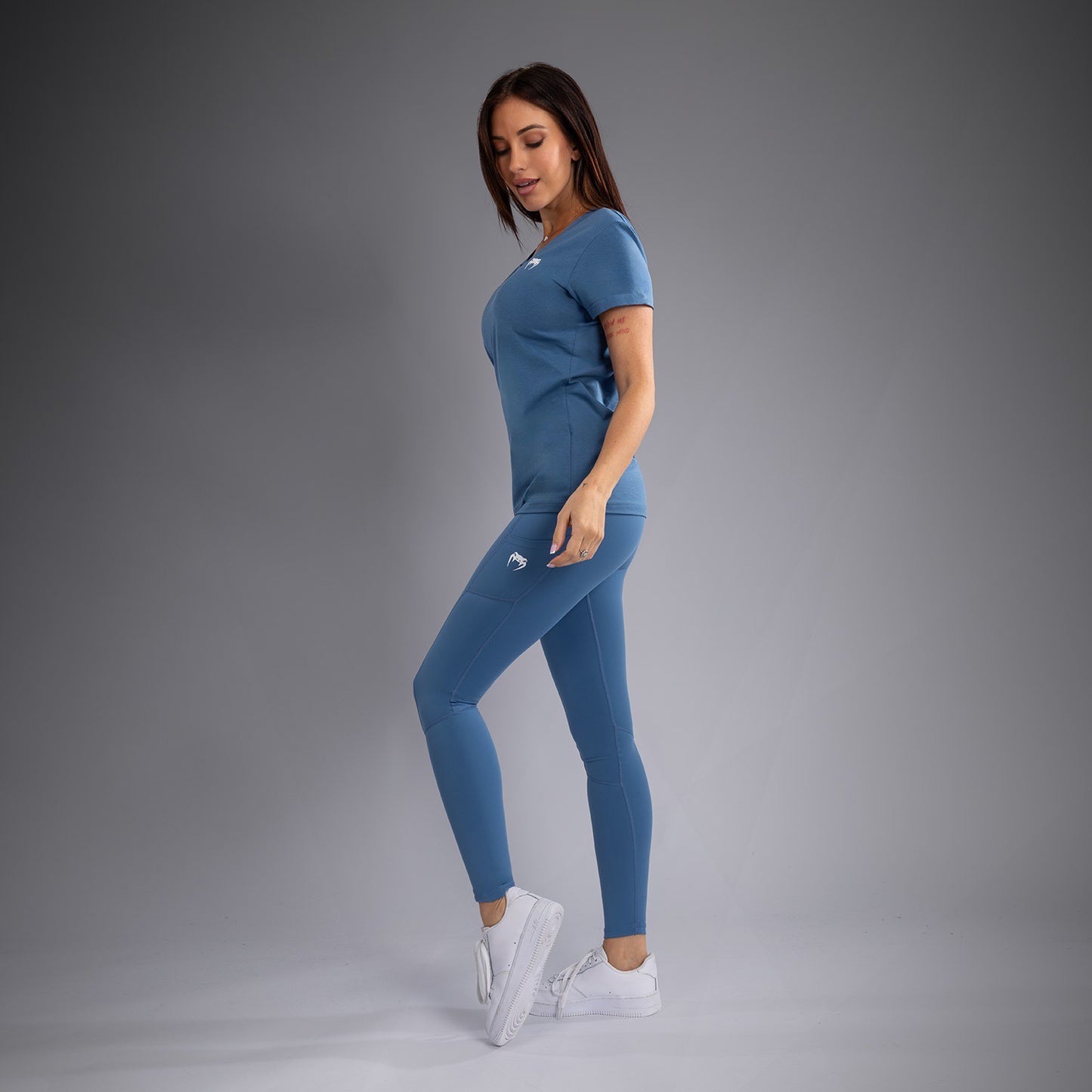 Venum Essential Women's T-Shirt - Storm Blue