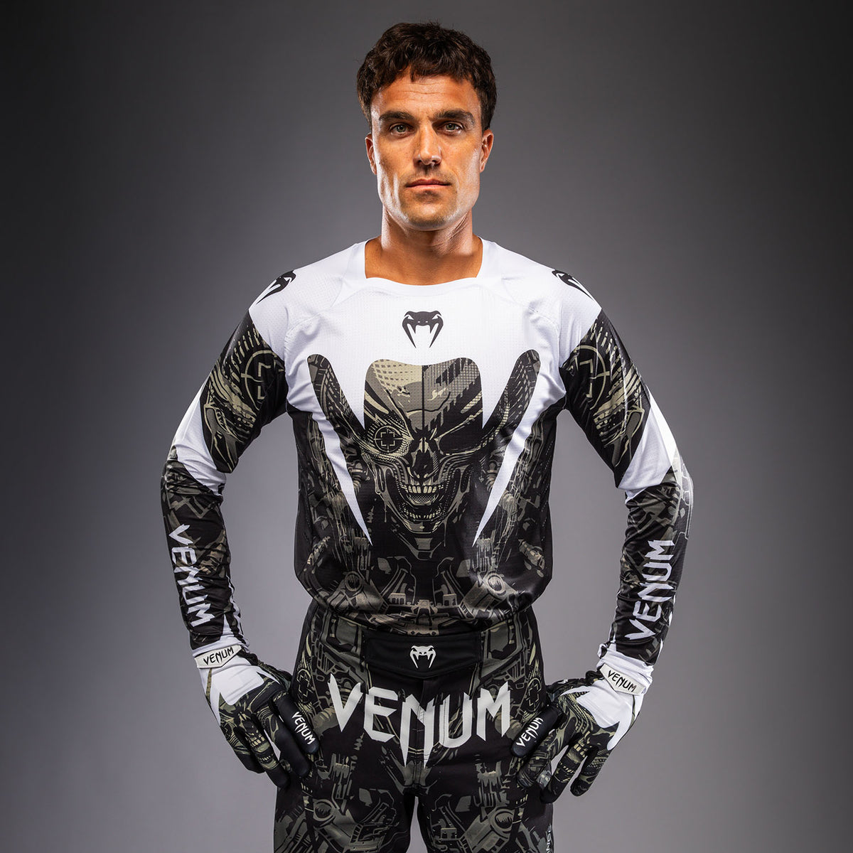 Venum MX Elite Jersey - Black/Sand