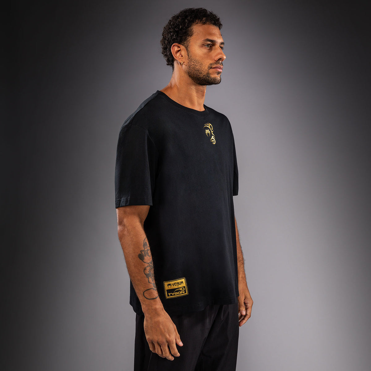 Venum x Mike Tyson Tiger T-Shirt - Black/Gold