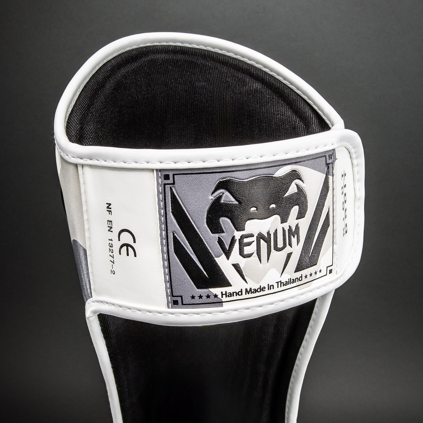 Venum Elite Camo Shin Guards - White/Light Grey