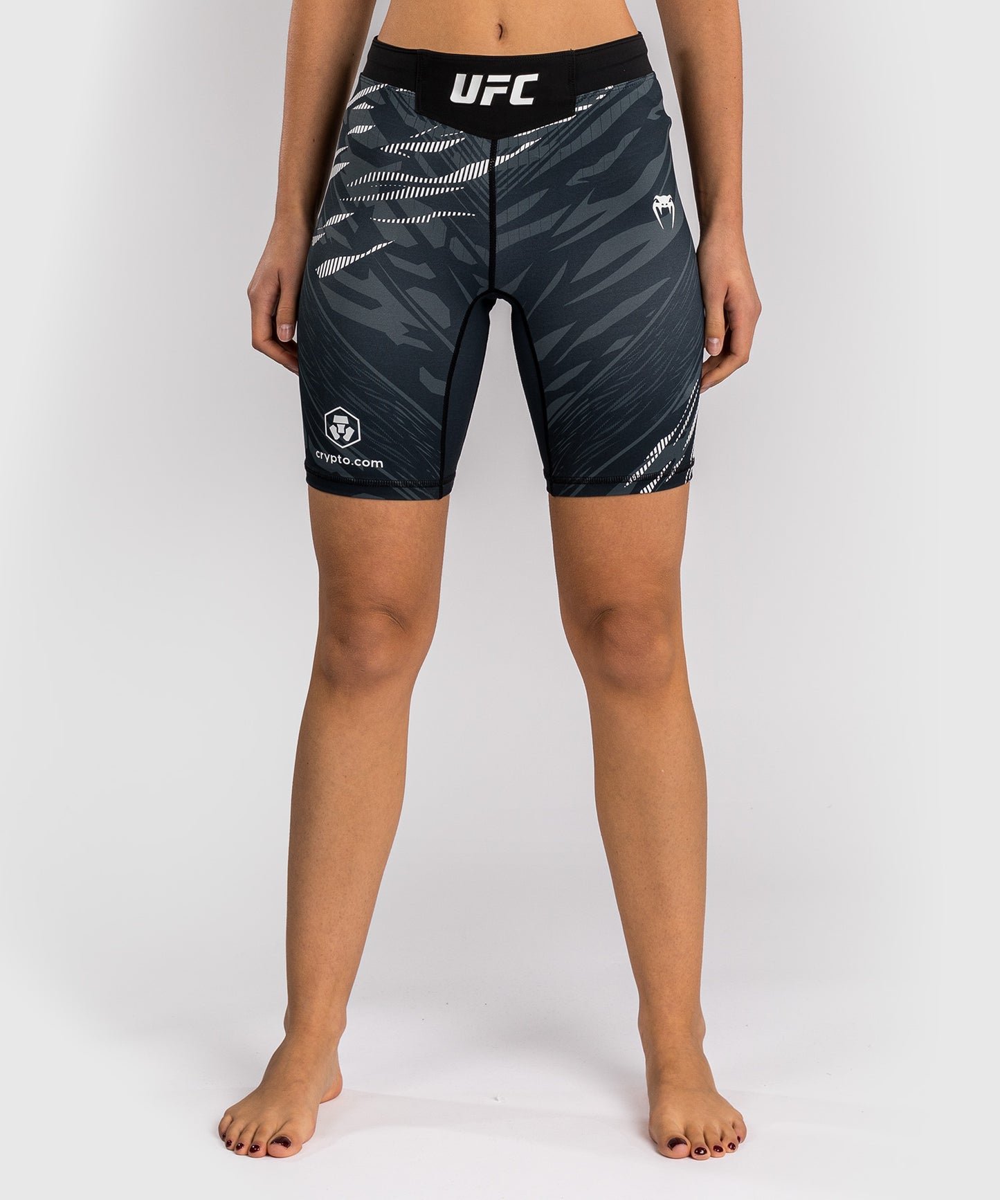 UFC Fusion by Venum Authentic Fight Night Women’s Vale Tudo Short - Long Fit - Black