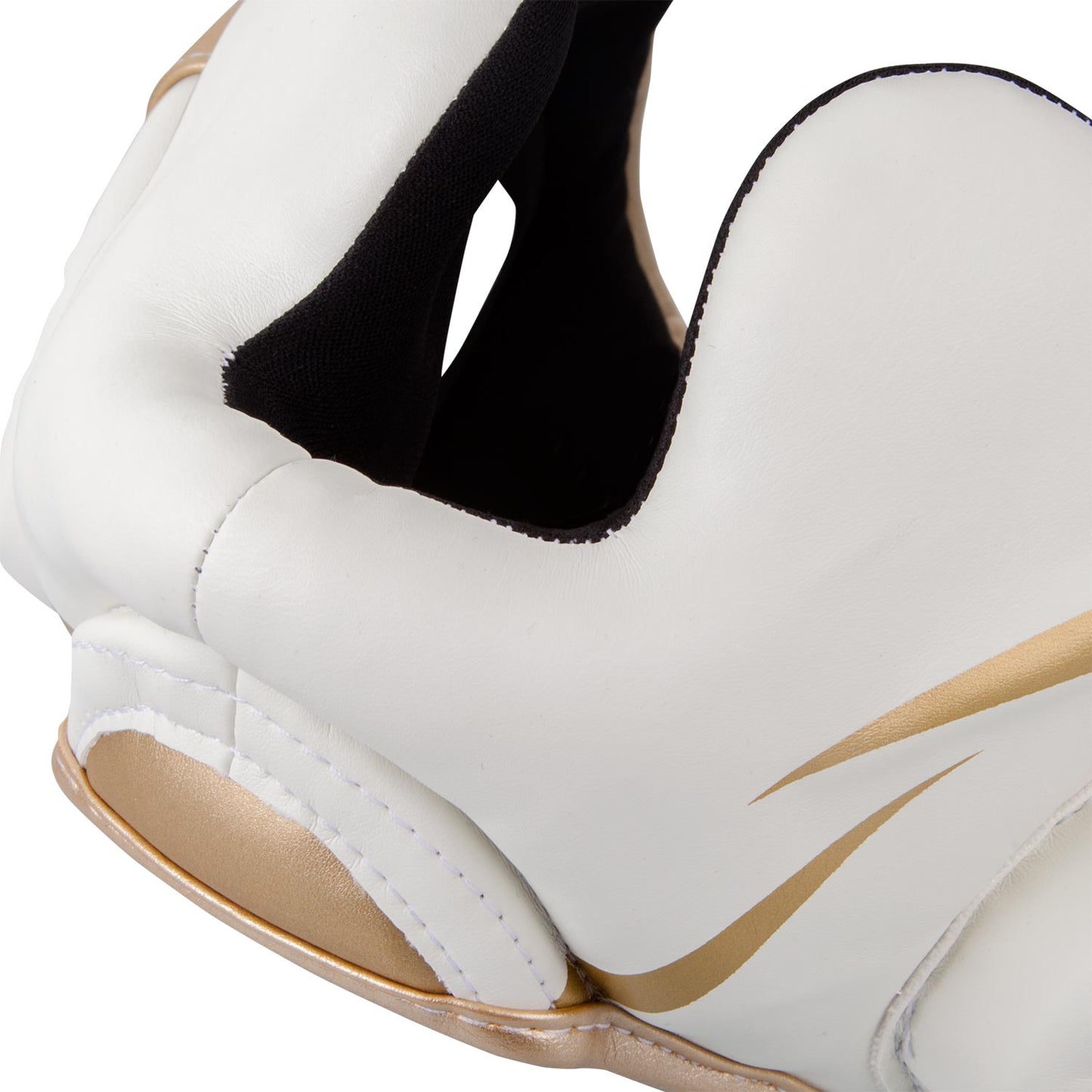 Venum Elite Headgear-White/Gold