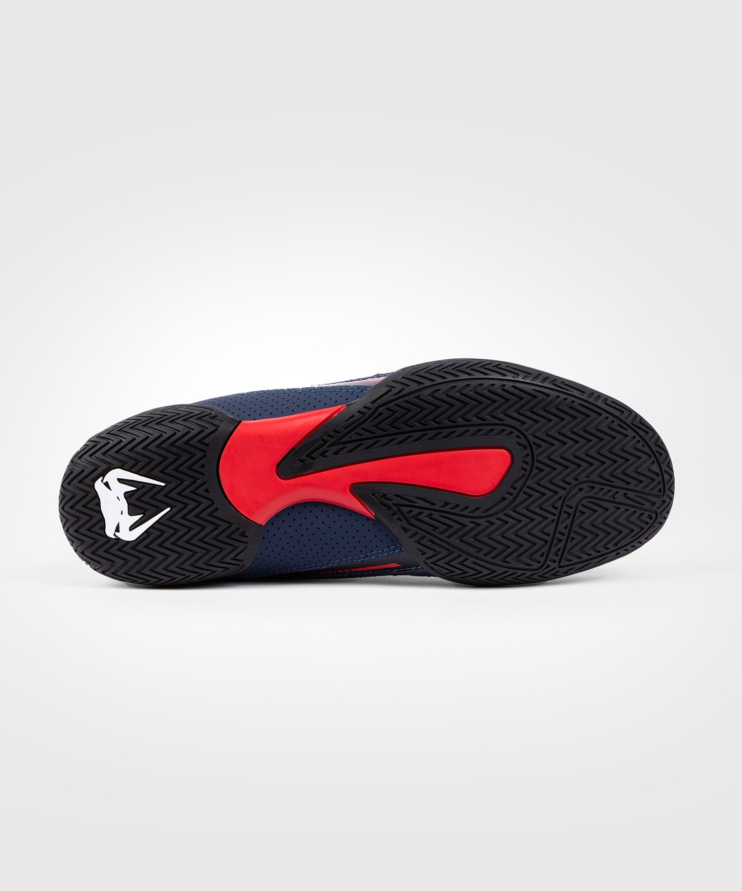 Venum Elite Boxing Shoes - Navy/Black/Red