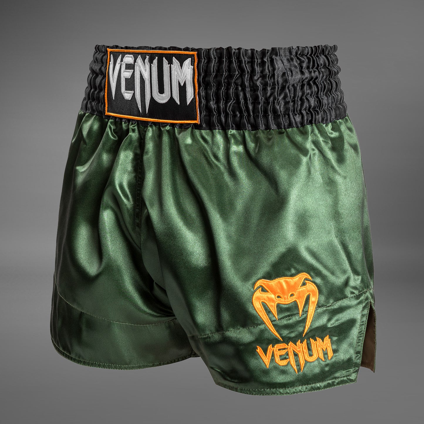 Venum Classic Muay Thaï Short - Green/Black/Gold