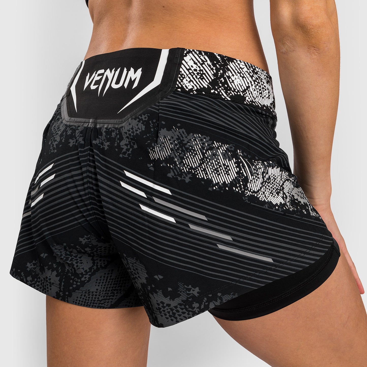 UFC Adrenaline by Venum Personalized Authentic Fight Night Women’s Fight Short - Black