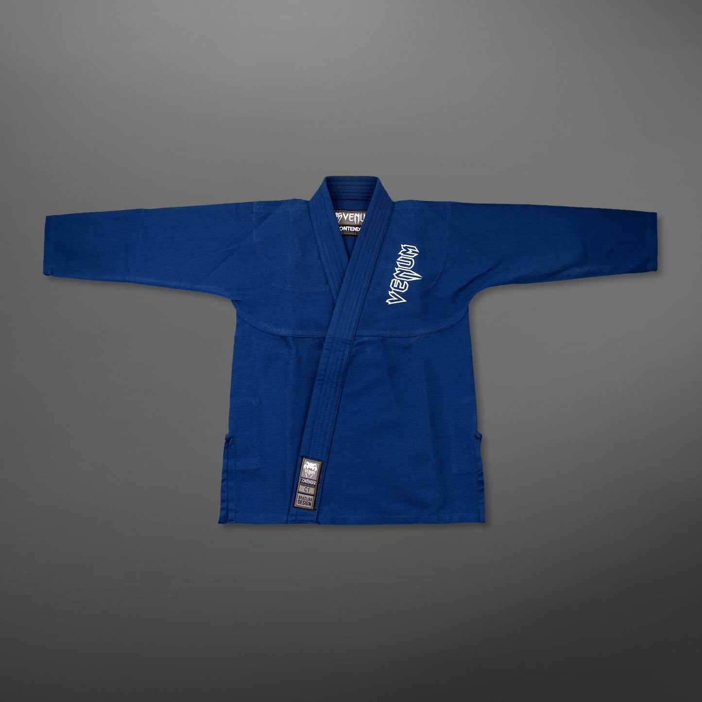 Venum Contender Kids BJJ Gi (Free white belt included) -Blue