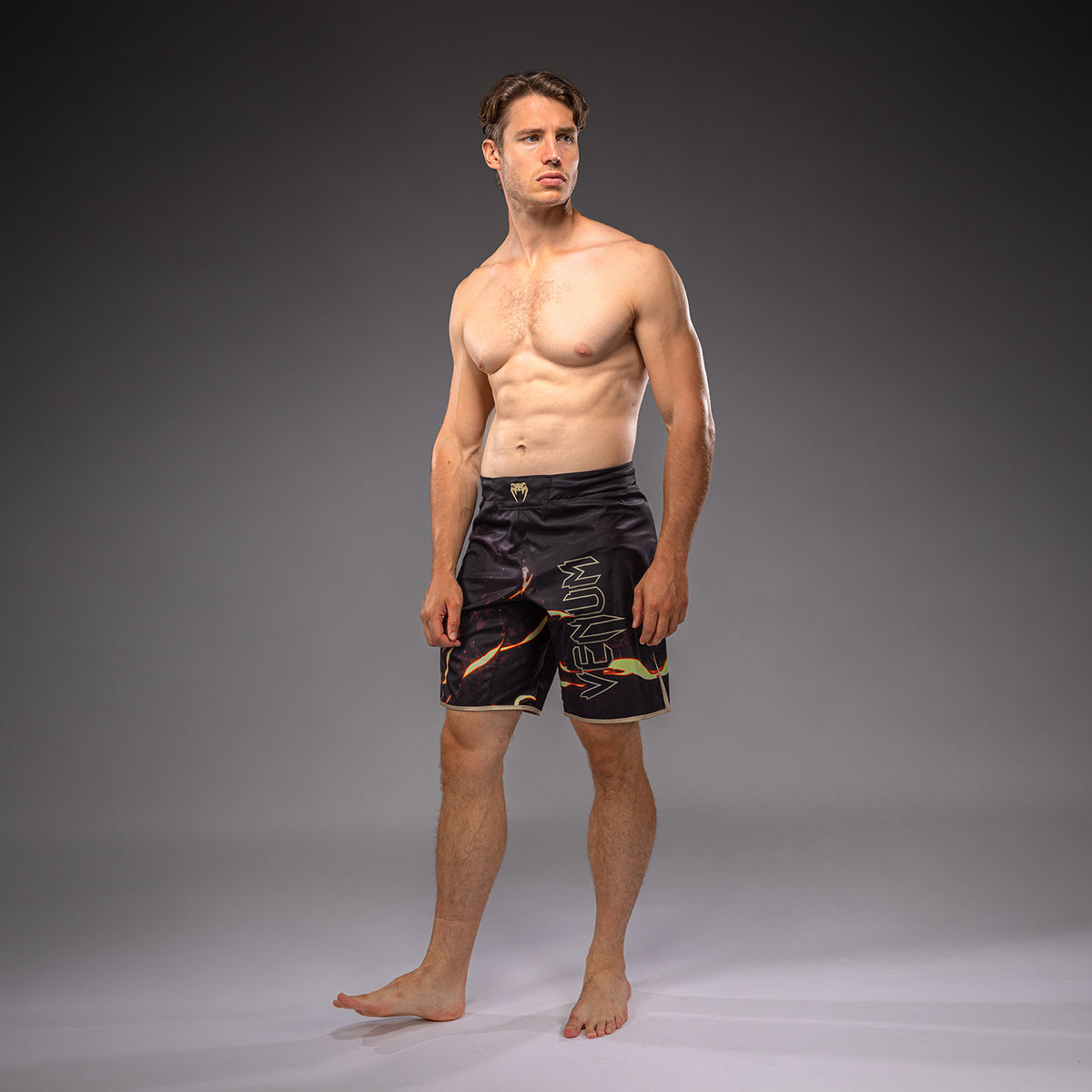Jujutsu Kaisen x Venum Sukuna Fightshorts - Black/Beige