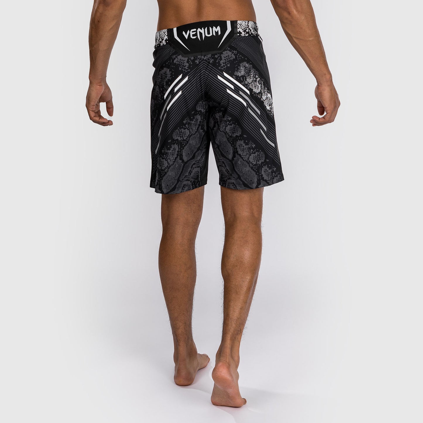 UFC Adrenaline by Venum Authentic Fight Night Men's Fight Short - Long Fit - Black