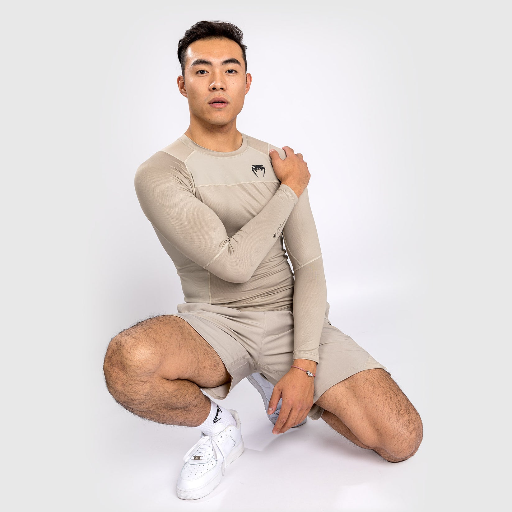 Venum G-Fit Air Rashguard Longsleeve - Sand