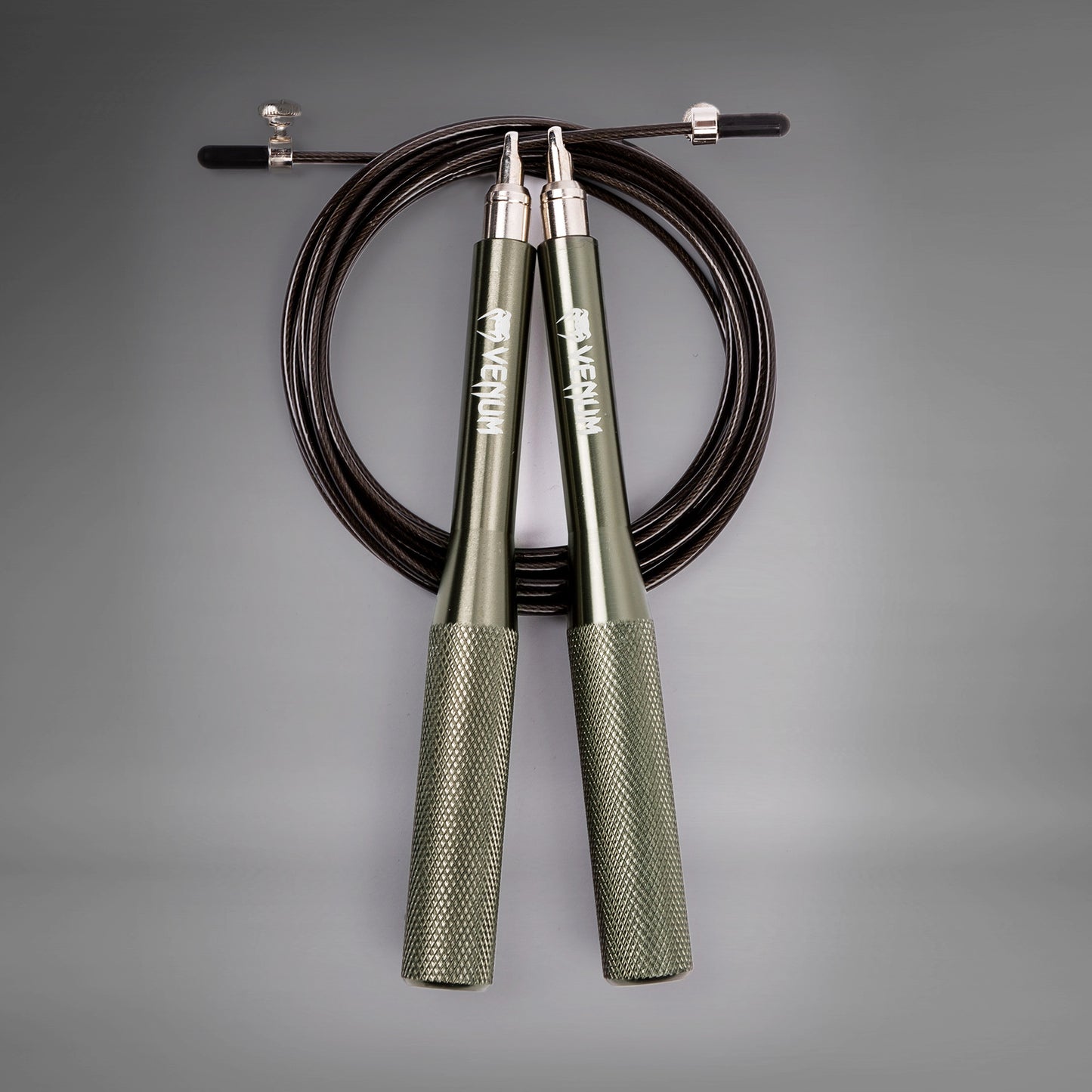 Venum Thunder Evo Jump Rope - Silver