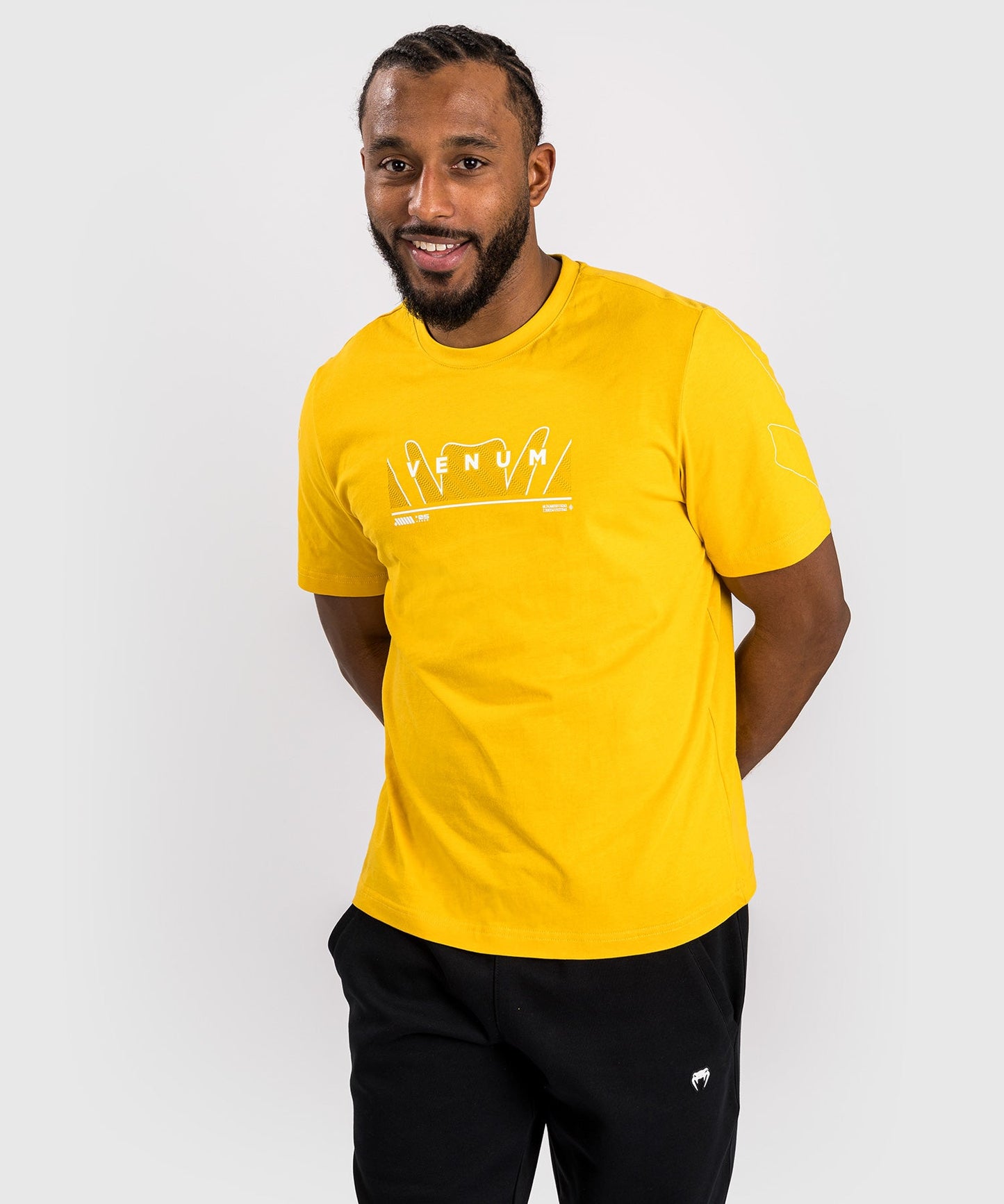 Venum Snake Print T-Shirt - Yellow