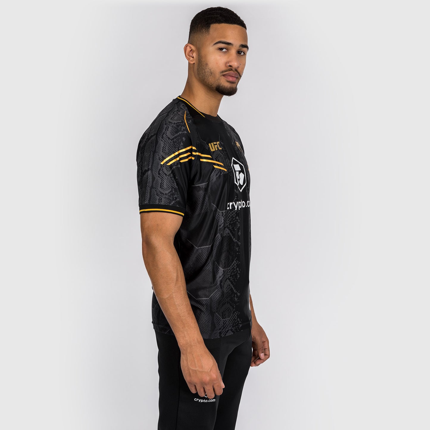 UFC Adrenaline by Venum Personalized Authentic Fight Night Men's Walkout Jersey - Champion