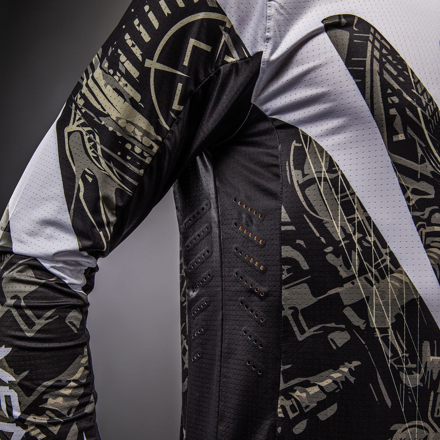 Venum MX Elite Jersey - Black/Sand