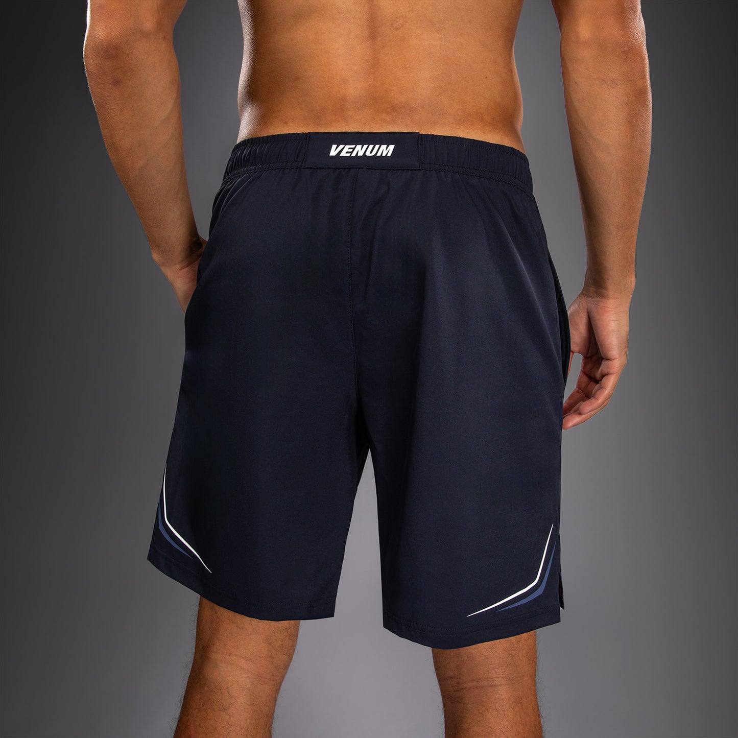 Venum G-Core Training Shorts - Navy Blue/White