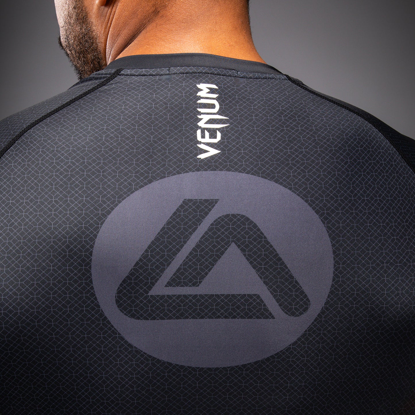 Venum x Roger Gracie Academy Short Sleeve Rashguard - Black