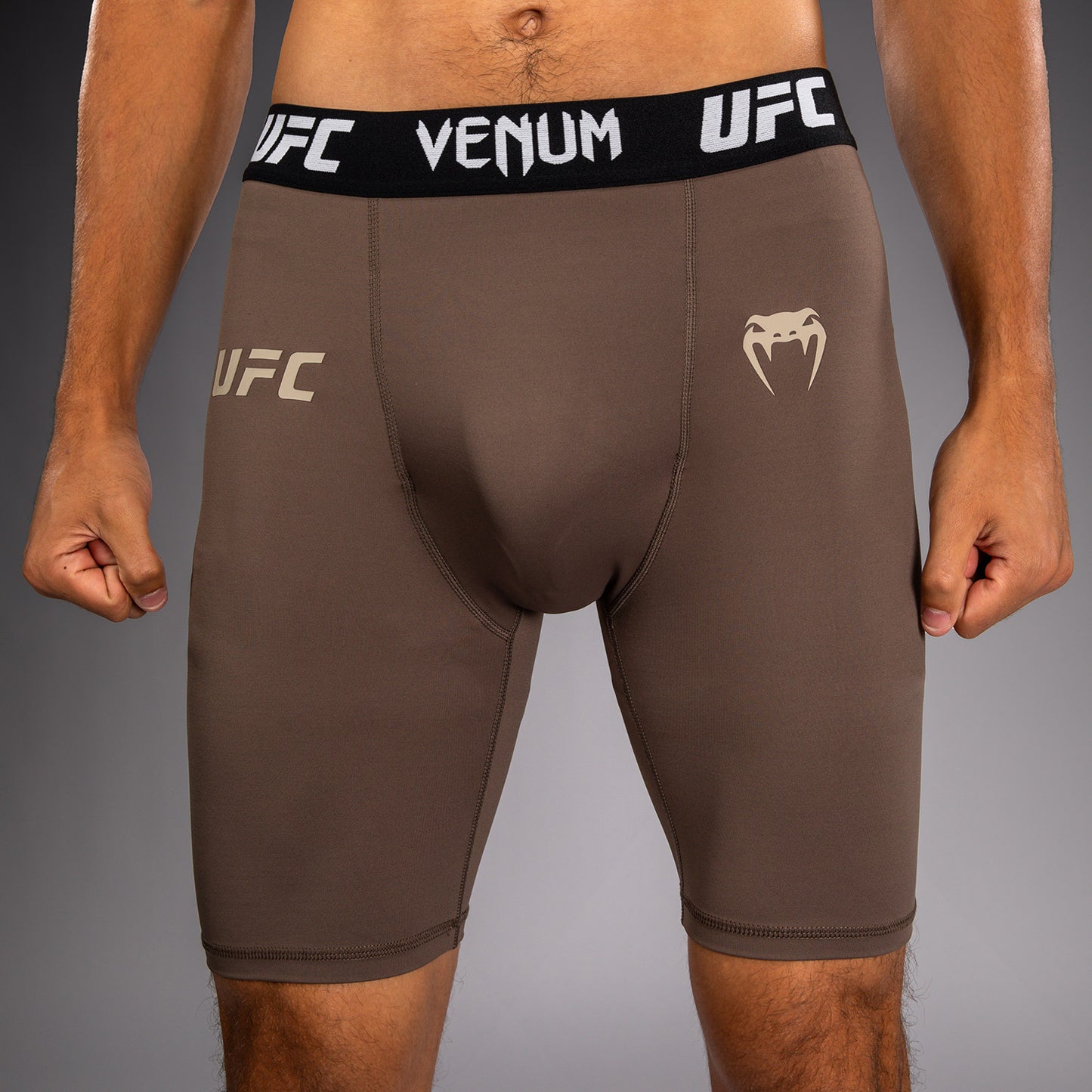 Venum UFC Unity by Venum Authentic Fight Week Men's Performance Vale Tudo Short - Brown