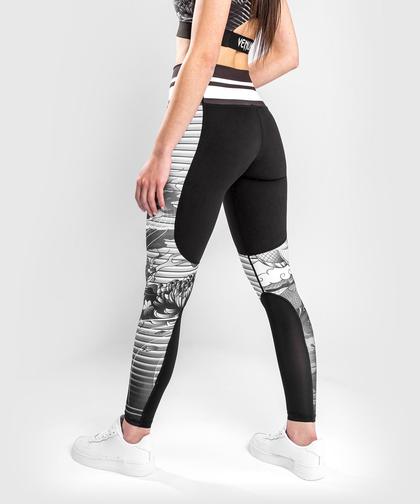 Venum YKZ21 Leggings – Black/White