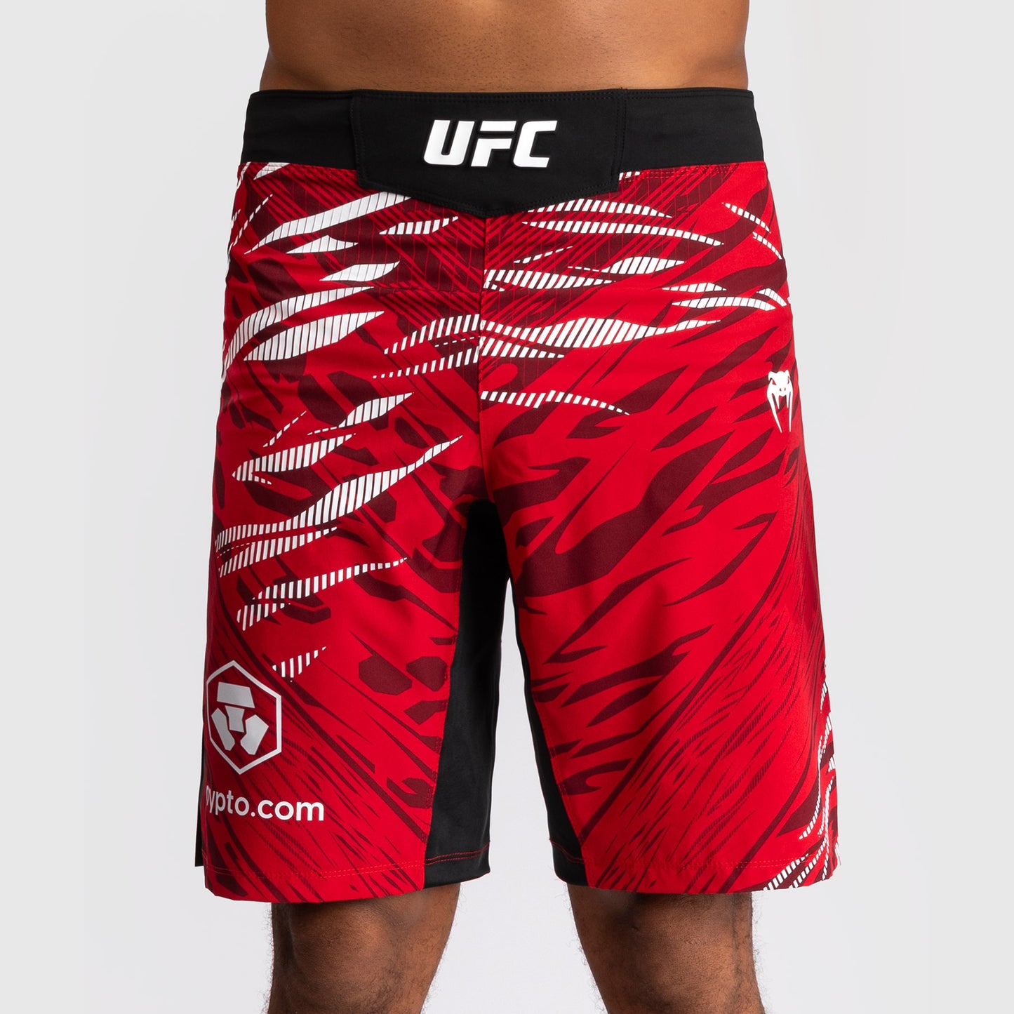 UFC Fusion by Venum Personalized Authentic Fight Night Men's Fight Short - Long Fit - Red
